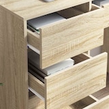 thumbnail of vidaXL Schreibtisch Sonoma-Eiche 90 x 37,5 x 75 cm Holzwerkstoff
