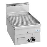 thumbnail of SARO gasgrillplaat, gegroefd, tafelmodel, 400x600, GFT46R