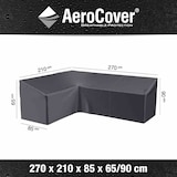 thumbnail of AEROCOVER  AeroCover Atmungsaktive Schutzhülle für L-förmige Lounge-Sets 270x210x85xH65/90 cm