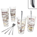 thumbnail of 12tlg Latte Macchiato Set - 6x CANDY Gläser + 6x TWIST Latte Macchiato Löffel - 162831 & 747-480