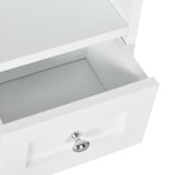 thumbnail of kleankin armario de pared para baño armario colgante mueble suspendido de baño con 2 puertas y 2 cajones para cocina estilo moderno 50,8x17,8x66 cm