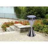 thumbnail of PROREGAL Klassischer Standascher für Innen- & Außenbereich | HxBxT 73x40x40cm | Edelstahl | Ascher Aschenbecher