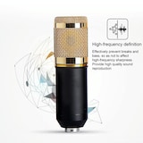 thumbnail of Microphone De Studio Pro Avec Accessoires Pour Enregistrement Et Diffusion Noir YONIS