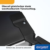 thumbnail of Exquisit Kühl-Gefrierkombination KGC265-70-NF-WS-040C inoxlook-az | No Frost | Nutzinhalt: 251 L | Temperaturregelung | Alarm