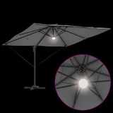 thumbnail of Parasol Roma Anthracite 286 x 284 x 270 cm Modèle Atlas Panorama Concept