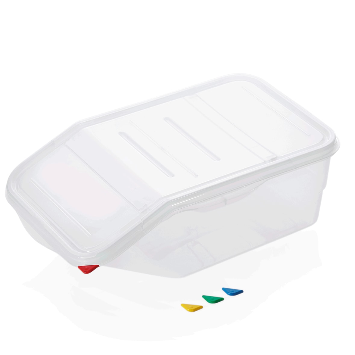 Polypropyleen HACCP ingrediënt-/opslagbak 22 L 560 mm B 340 mm H 200 mm - Was Duitsland