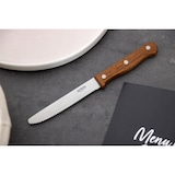 thumbnail of Olympia steakmessen met ronde punt hout