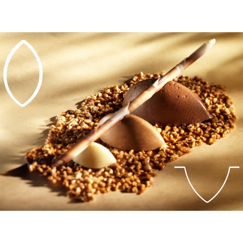 Contacto Backmatte mittlere Klößchen