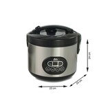 thumbnail of Solis Reiskocher & Dampfgarer, 500 W, 1,2L Volumen, Display, Timer, Beschichtung