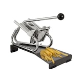 thumbnail of Coupe-frites professionnel 8 x 8 mm sur socle epoxy Louis Tellier - couteau étamé + poussoir 8 mm - Made in France - CS08