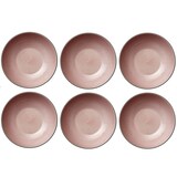 thumbnail of Bitz® Gastro set 6 stuks Pastaborden/diepe borden Ø 20 cm - Zwart/Licht Roze 11200