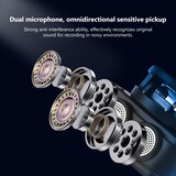 thumbnail of Microphone Sans Fil Lavalier Avec Boîtier De Charge Et Réduction De Bruit YONIS