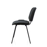 thumbnail of SIGMA Bezoekerstoel VC04, metaal/stof, grijs