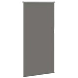 thumbnail of vidaXL Verdunkelungsrollo Grau 80x175 cm Stoffbreite 75,7 cm Polyester
