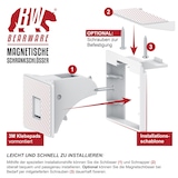 thumbnail of BEARWARE Babysicherung Schrankschloss - Schranksicherung Kindersicherung magnetisch - 10 Schlösser + 2 Magnet Schlüssel