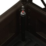 thumbnail of vidaXL Garten-Hochbeet mit Spalier und Selbstbewässerungssystem Mokka