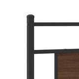 thumbnail of vidaXL Bedframe zonder matras bewerkt hout bruin eikenkleur 80x200 cm
