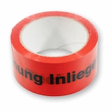 thumbnail of 36x Warnklebeband 'Lieferschein Rechnung Inliegend' PP geräuscharm 50mm x 66m
