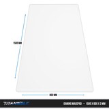 thumbnail of Titanwolf Gaming Mauspad XXXL 1500x800 mm, abwaschbar, Gummiunterseite, strapazierfähig, extragroß