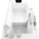 thumbnail of Sitzbadewanne Senioren Wanne Sitzwanne mit Tür S08-C-R 110x68cm