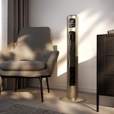 thumbnail of Brandson Turmventilator, GS, 60° Oszilation zuschaltbar, Standventilator, mobiler Lüfter, Säulenventilator 96 cm, Ventilator mit 3 Geschwindigkeiten