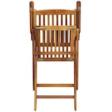 thumbnail of Ensemble à manger d extérieur pliable 7pcs Bois d acacia solide