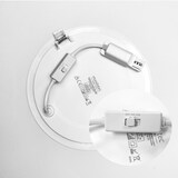 thumbnail of 6W Dimmbare LED Panel Einbaupanel Einbauleuchte Slim Panel rund CCT 3000K 4200K 6400K 6 Watt