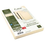 thumbnail of Exacompta 2780C 4x 100er Packung Einbanddeckel, Evercover 270g/qm, Lederprägung, für DIN A4 Format - Elfenbein