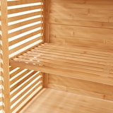 thumbnail of Helloshop26 - Badezimmerschrank/Regal aus Bambus 180 x 80 x 40 cm Naturfinish 03_0008885