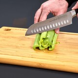 thumbnail of KLAMER Schneidebrett Bambus rutschfest mit Saftrille – Premium Holz-Brett, 45x30x2cm, leicht reinigbar, antiseptisch, umweltfreundlich, Natur-Holz