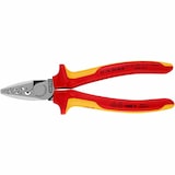 thumbnail of KNIPEX krimptang 180mm voor adereindhulzen,