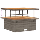 thumbnail of vidaXL 13-teiliges Garten-Sofa-Set mit Kissen Grau Poly Rattan Akazie