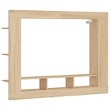 thumbnail of vidaXL TV-Schrank Sonoma-Eiche 152x22x113 cm Holzwerkstoff