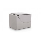 thumbnail of Dmora Letto pieghevole Andreina, Pouf trasformabile in letto singolo, 100% Made in Italy, Cm 130x50h50, Bianco