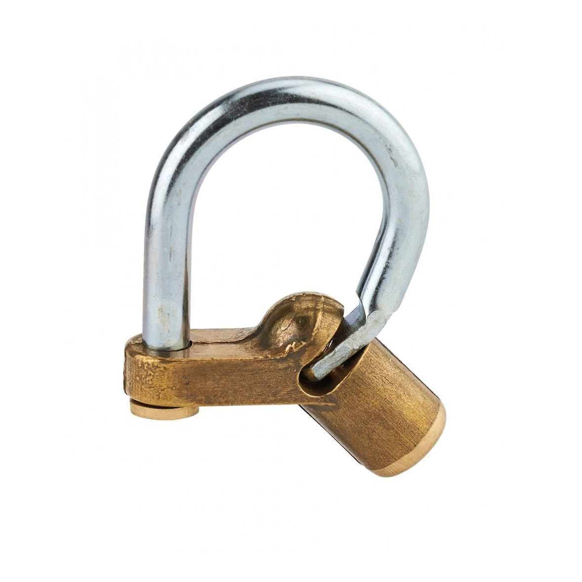 Cadenas d'artillerie 29 à talon coudé anse acier triangle 5 mm