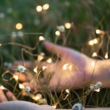 thumbnail of Guirlande lumineuse solaire 100 micro leds 11,5M Cuivre Lumisky