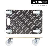 thumbnail of WAGNER Transporthilfe Multiplex MAXIGRIP 18 mm - 59 x 39 x 13,5 cm, Griff, Rollen Ø 100 mm, Tragkraft 400 kg– 20161401