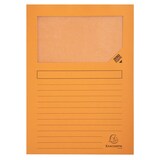 thumbnail of Exacompta - Réf. 50100E - Carton de 400 chemises à fenêtre Forever® 120 g/m²- dim 22 x 31 cm pour A4 - 10 couleurs
