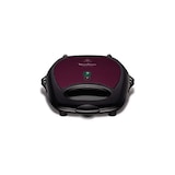 thumbnail of SJ615612 Break Time - Croque-gaufres - 700 Watt - noir / prune Moulinex