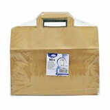 thumbnail of 250x GASTRO Papiertragetaschen 27 x 32 x 16 cm mit EAN-Code braun