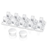 thumbnail of BEARWARE Babysicherung Schrankschloss - Schranksicherung Kindersicherung magnetisch - 10 Schlösser + 2 Magnet Schlüssel