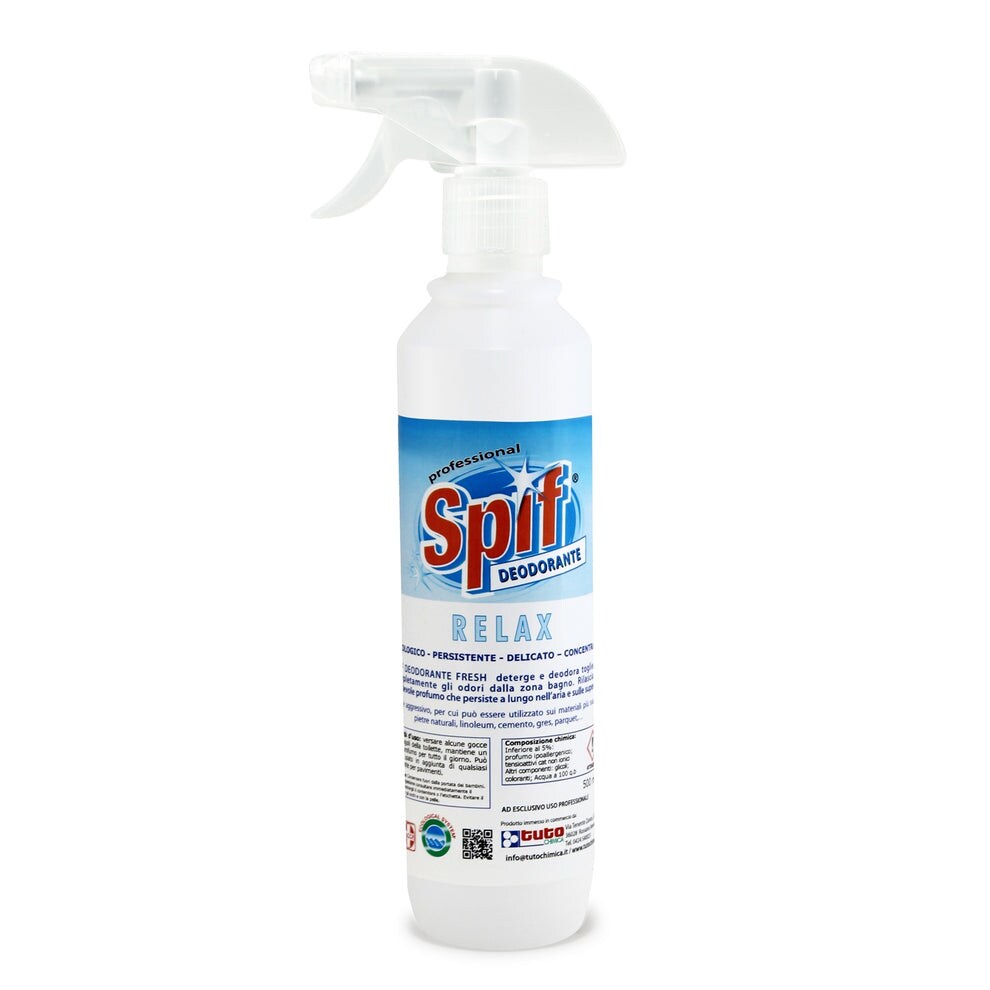 Spif Deodorante Per Ambienti 500 ML RELAX - Prodotto Professionale
