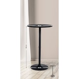 thumbnail of Statafel rond zwart/zwart