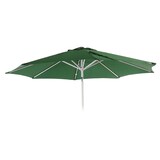 thumbnail of Ersatz-Bezug für Sonnenschirm N19, Sonnenschirmbezug Ersatzbezug, Ø 3m Stoff/Textil ~ grün