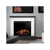 thumbnail of YUKON – Freistehender elektrischer LED-Kamin – 28 Zoll – 105 x 95 x 29 – Mattweiß/Schwarz