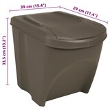 thumbnail of Helloshop26 - Stapelbare afvalbakken 3 stuks 75 liter grijs polypropyleen 02_0043894