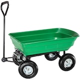 thumbnail of tectake Carrinho de mão com caçamba de plástico basculante máx. 300 kg  Verde