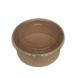 thumbnail of 300 Salatschalen to go  aus Pappe 1200ml mit  rPET  Deckel  187mm