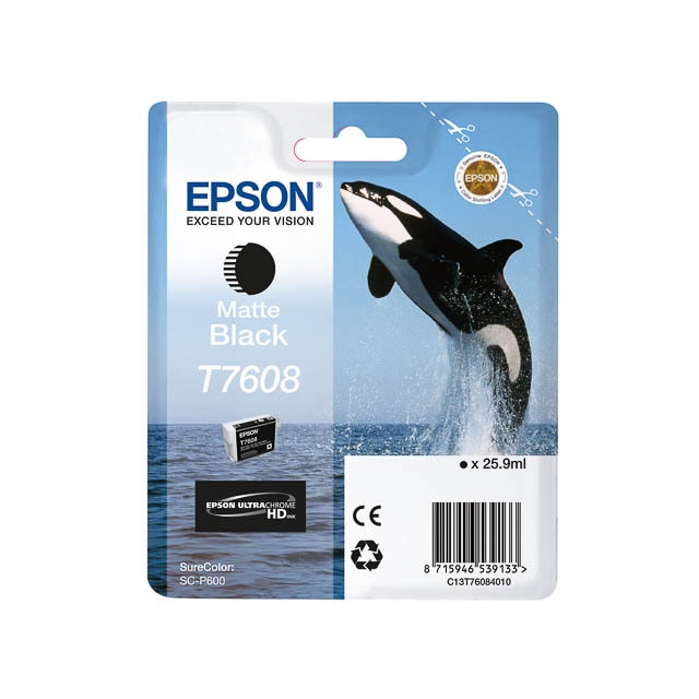 Tinten EPSON C13T76084010 EPSON SCP600 TINTE MBLACK