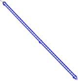 thumbnail of LED Aquarium Blasenlampe RGB 107 cm